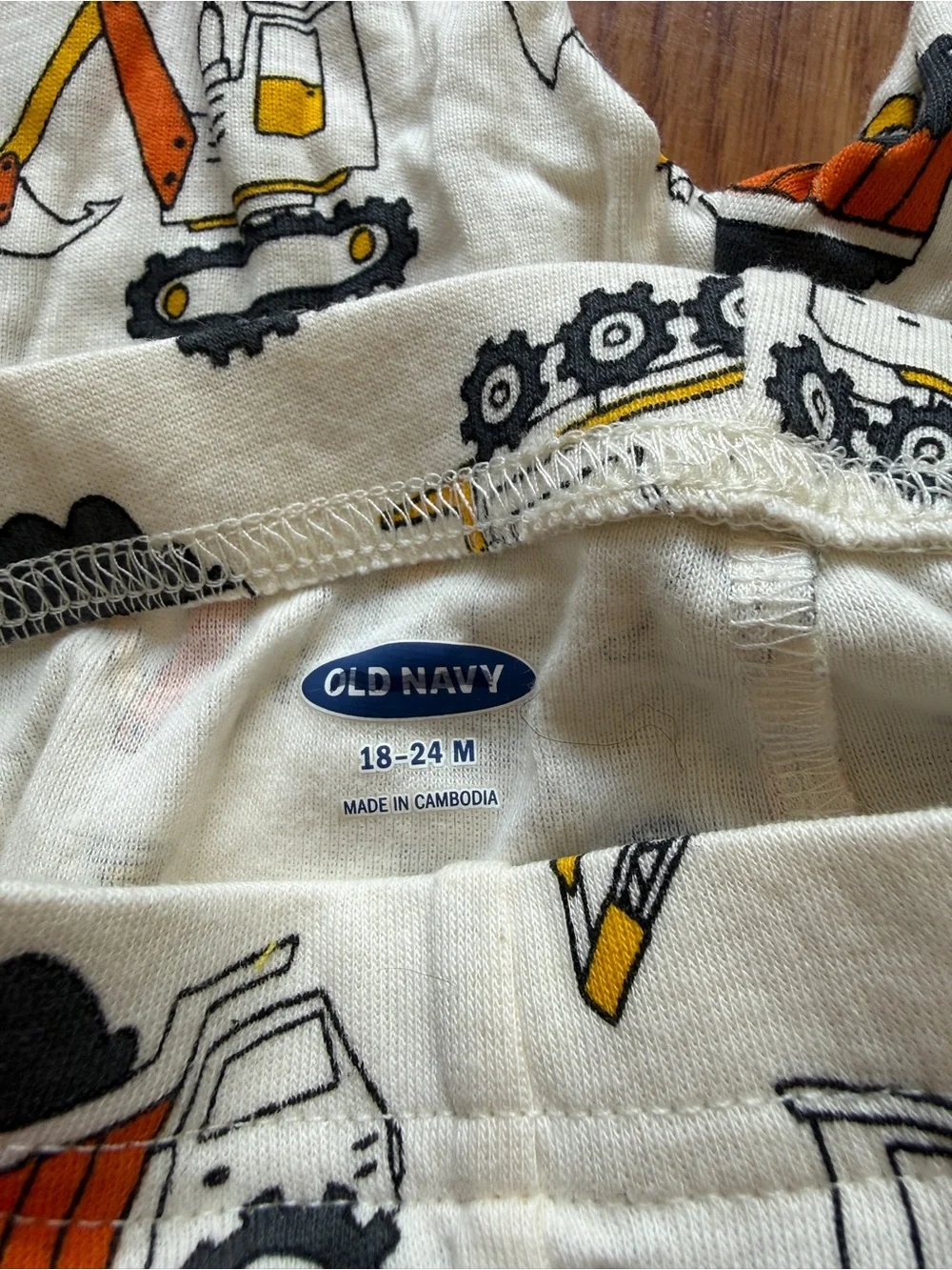 Construction Trucks Pajama Bottoms Bundle